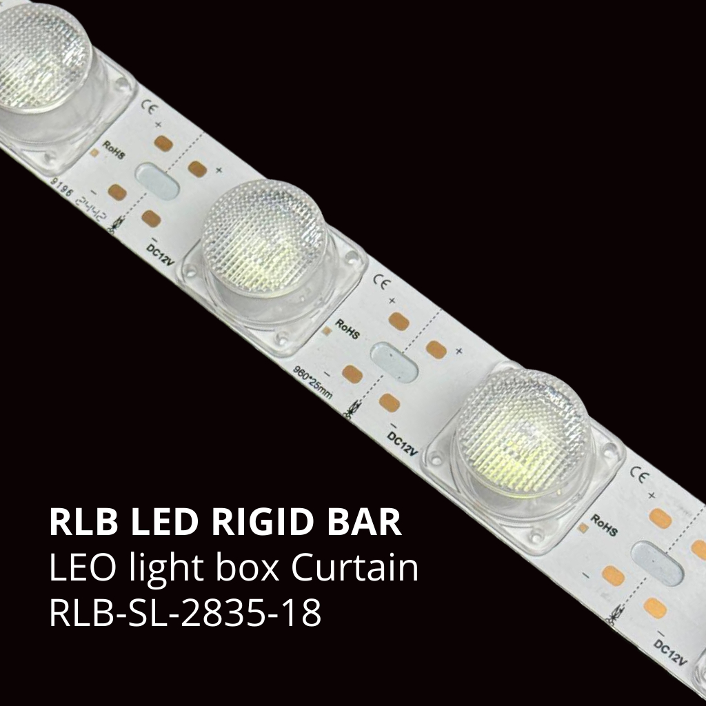 Tiras Rígidas LED 2835 Lateral para Marco LED 25x960mm | Tekgraf